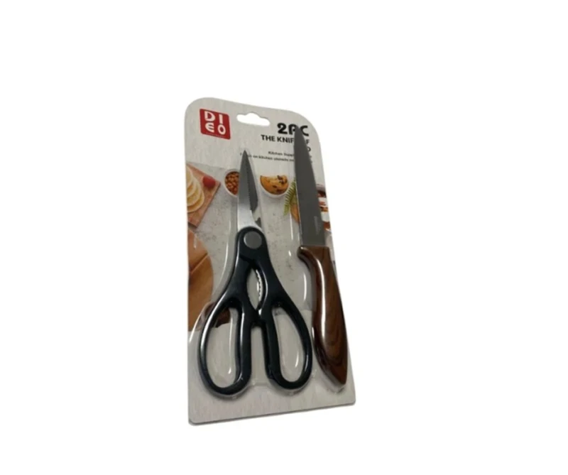 Set Cutit si Foarfeca Bucatarie Wx